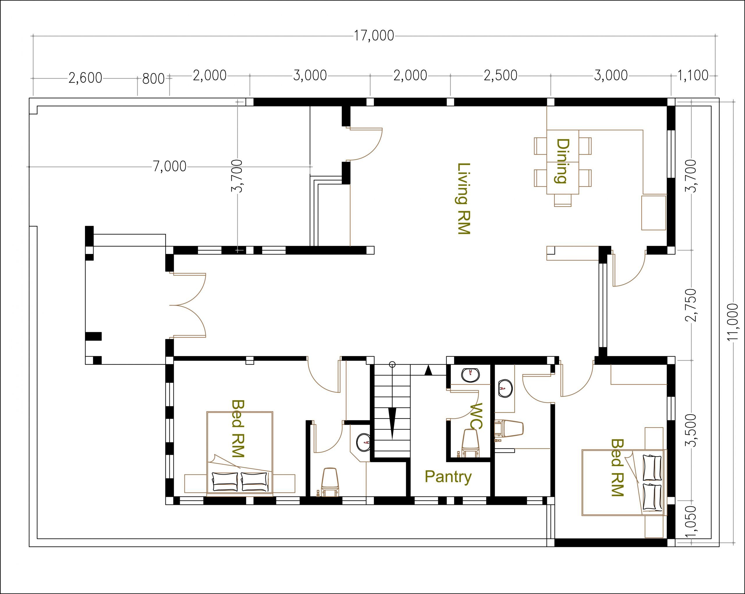 House Ground floor plan