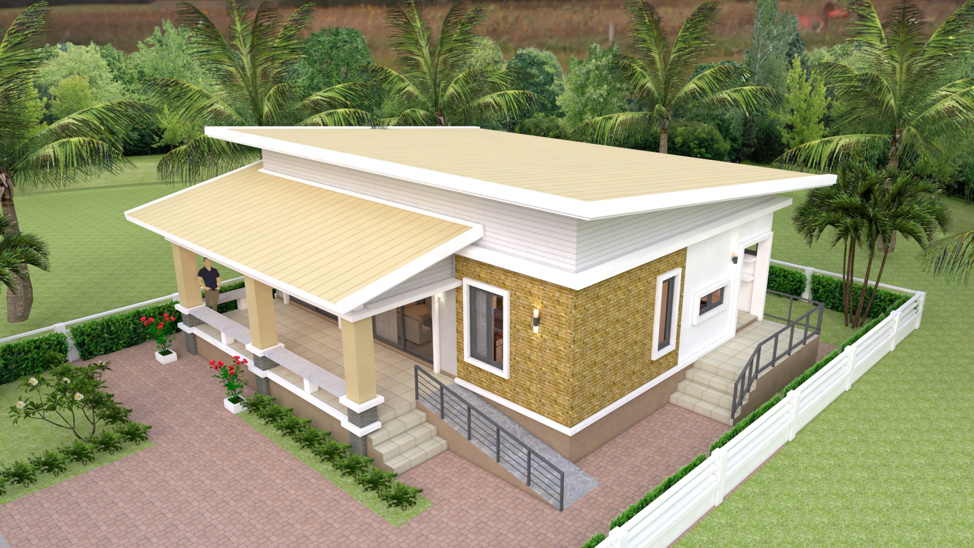 Home Design Plans 10x10 Meter 33x33 Feet 4