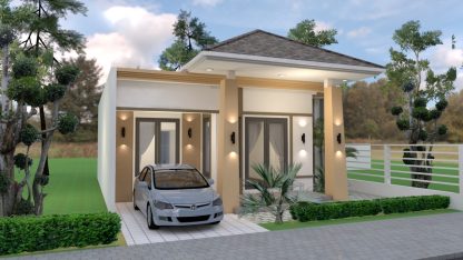 One Level House Plans 10x15 Meters 33x49 Feet - Pro Home DecorZ