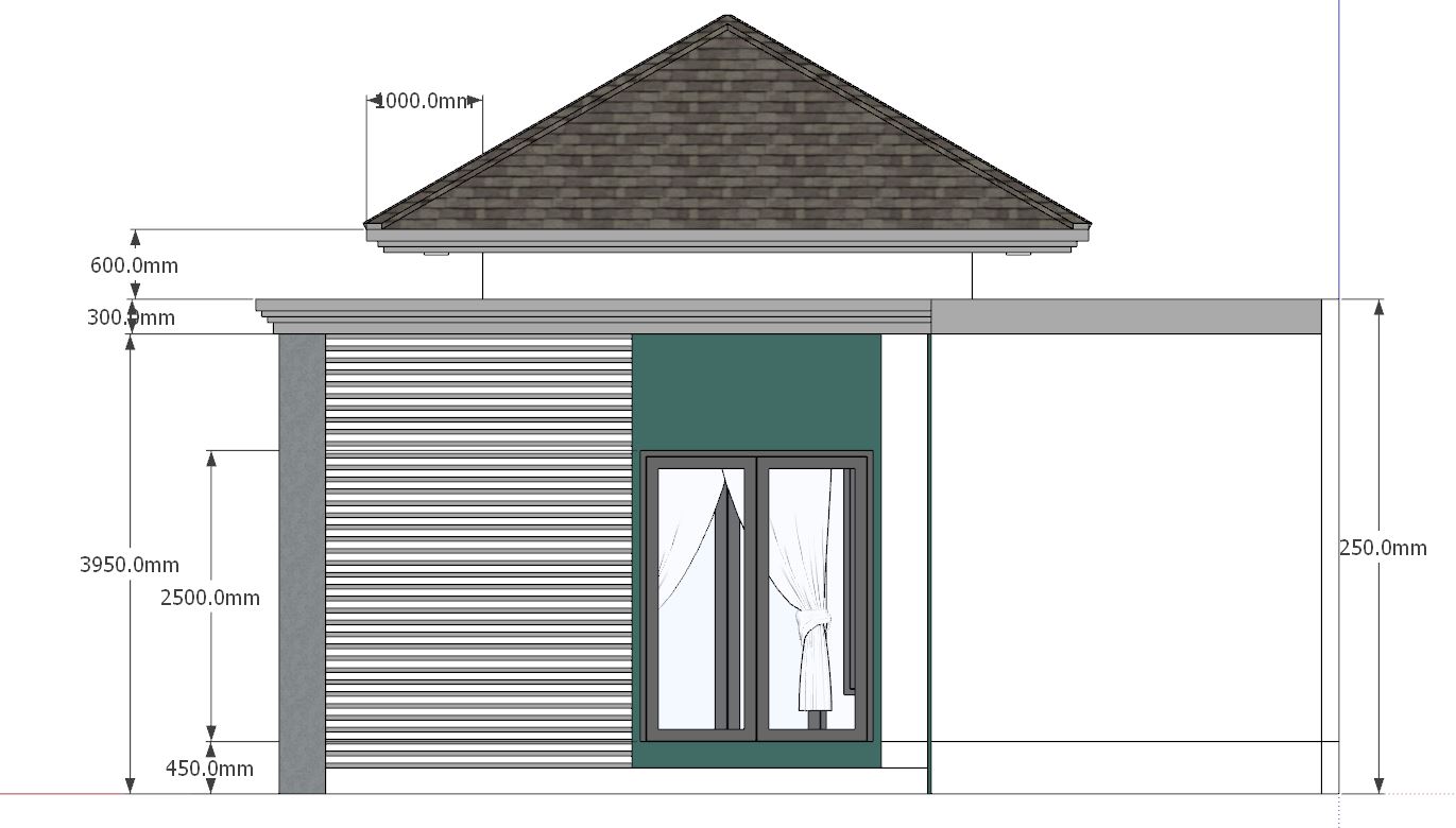 Back House Elevation