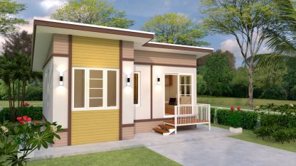 Small Budget House 7x6 Meter 23x20 Feet - Pro Home DecorZ