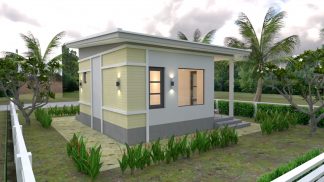 Small Bungalow 6x6 with Shed Roof - Pro Home DecorZ