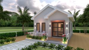 Small House Designs 6x8 Gable Roof 48 Sq.m - Pro Home DecorZ