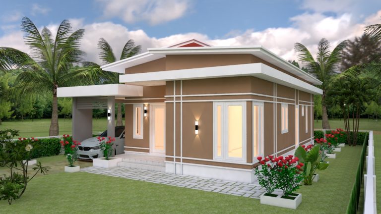 Small House With Garage 9x12 Meter 30x40 Feet - Pro Home DecorZ