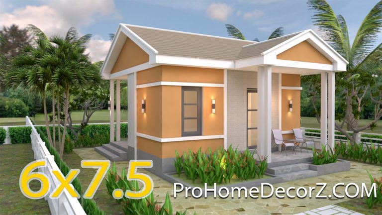 Small Mansion 6x7.5 with Gable Roof - Pro Home DecorZ