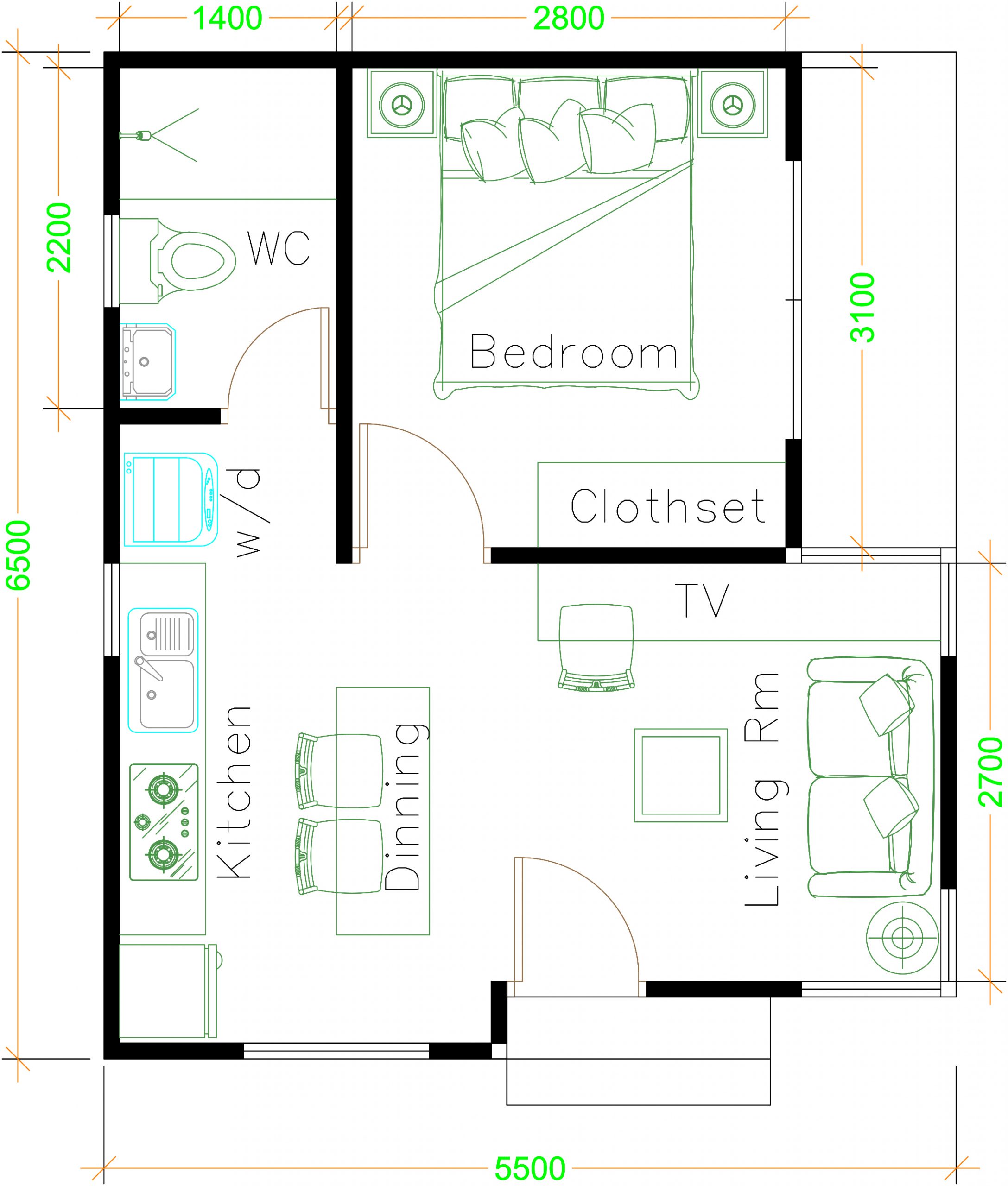 house layout floor Plan