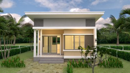 Small Modern House Designs 6.5x6.5 Shed Roof - Pro Home DecorZ