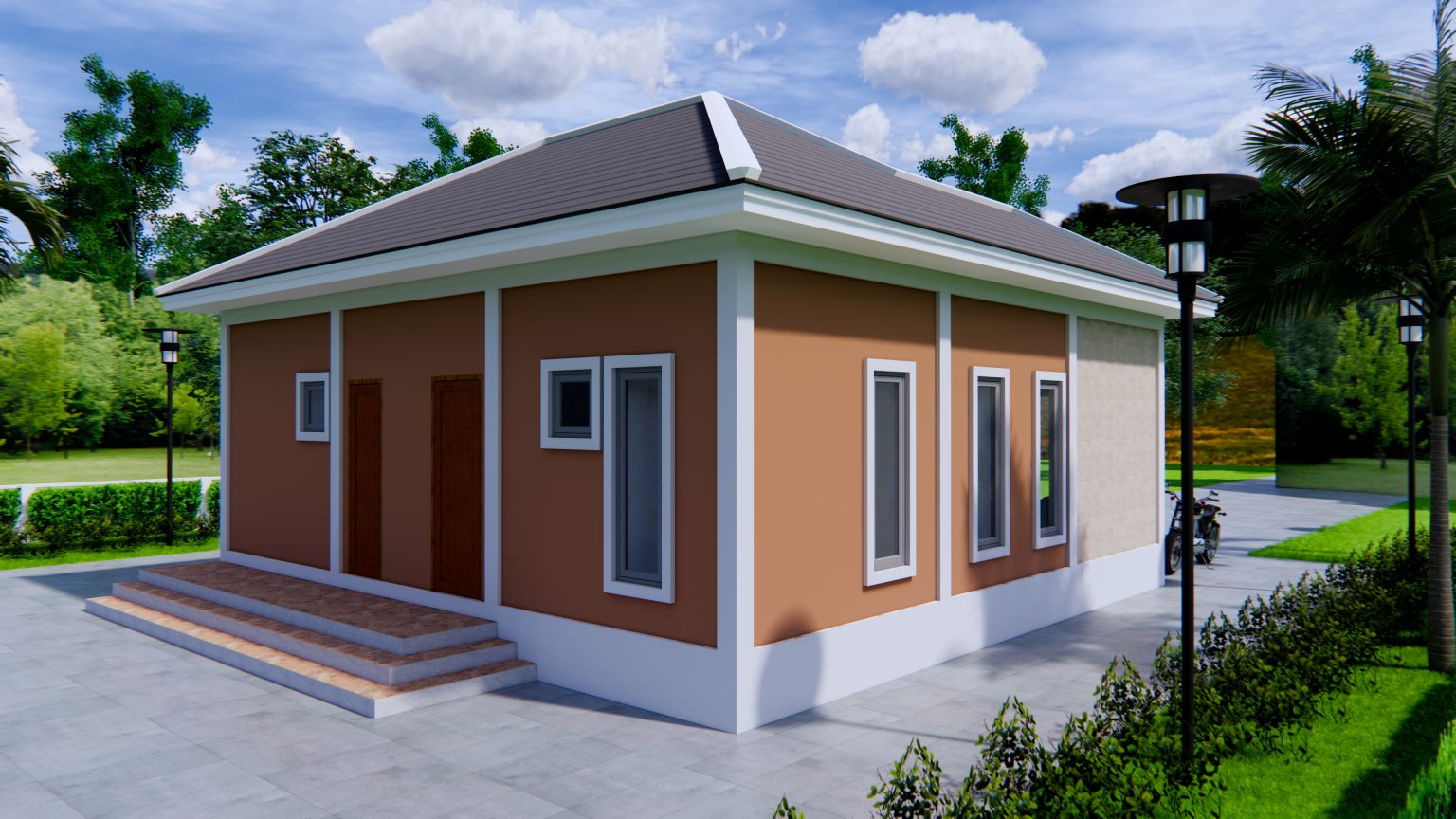 Exterior Home Design 9x9 Meters 30x30 Feet 2 Beds Pro Home DecorZ