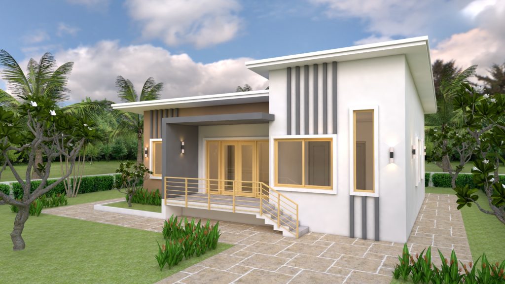 Modern House Design 12x12 Meter 39x39 Feet - Pro Home Decor Z