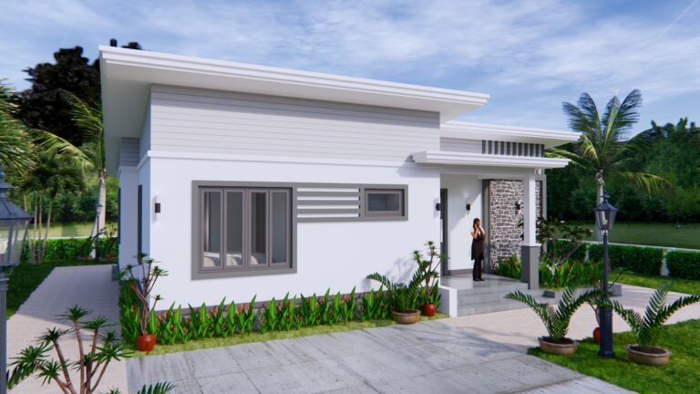 One Storey Building 12x9 Meter 40x30 Feet 2 Beds - Pro Home DecorZ