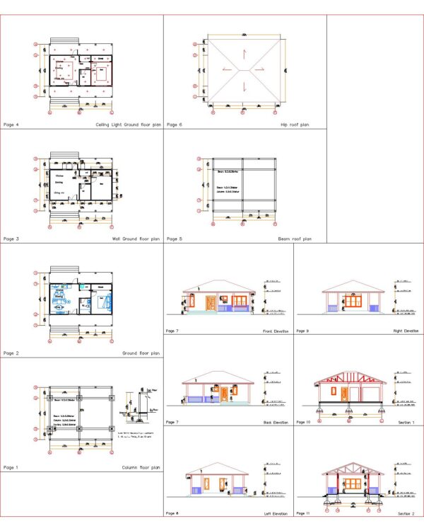 32x16 House Plans you will recieved