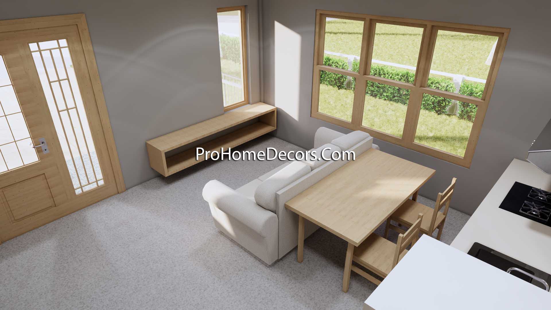 House Design Plans 32x16 Shed Roof 1 Bed Pdf Plan Pro Home Decor Z