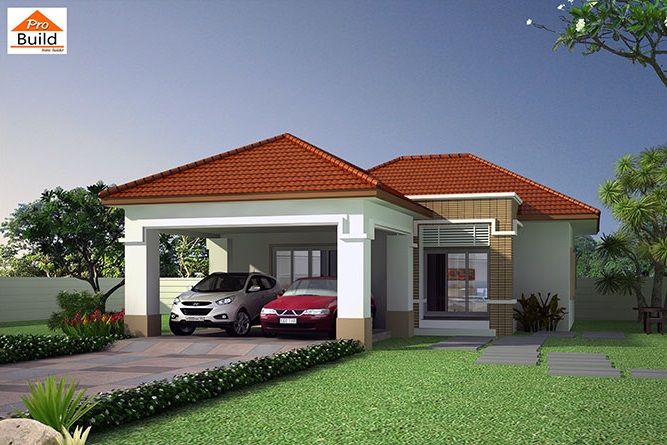 House Plans 9.5x14.5 with 3 Beds